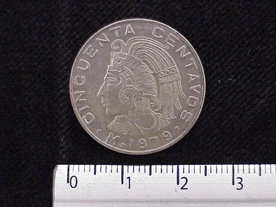 50 Centavos Cuproníquel 1979