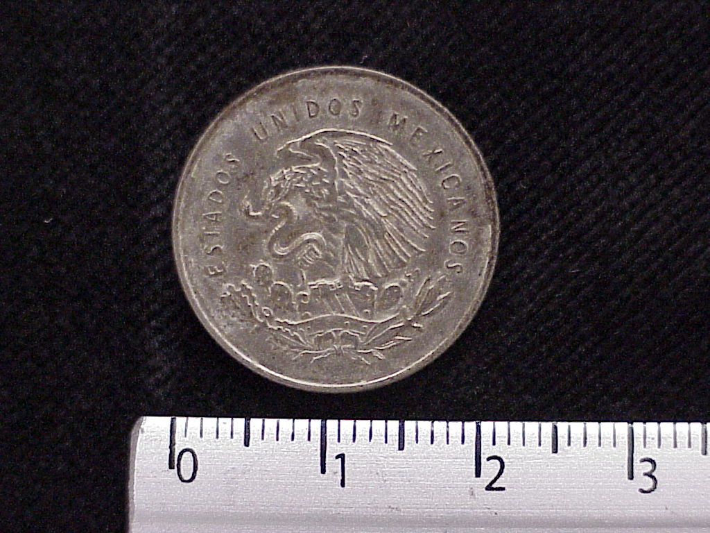 25 Centavos Plata 1952 (anverso)