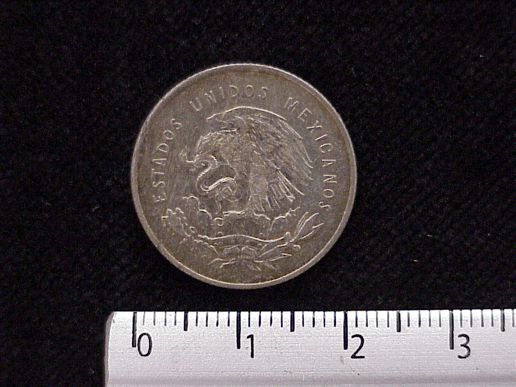 25 Centavos Plata 1953 (anverso)