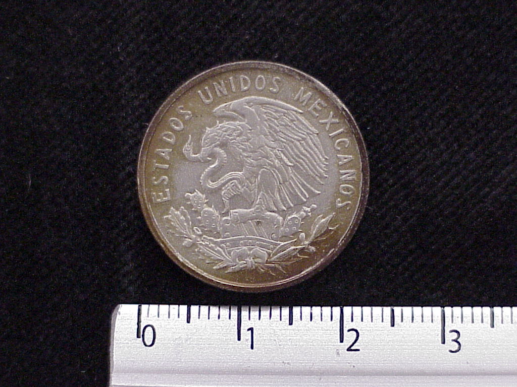 25 Centavos Cuproníquel 1964 (anverso)