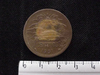 20 Centavos Cobre 1951 (reverso)