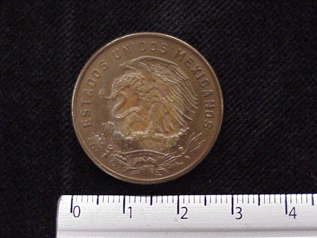 20 Centavos Cobre 1957 (anverso)