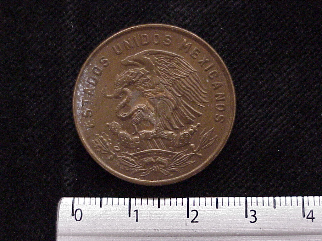 20 Centavos Cobre 1963 (anverso)
