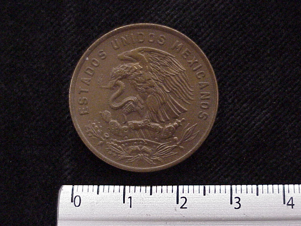 20 Centavos Cobre 1964 (anverso)