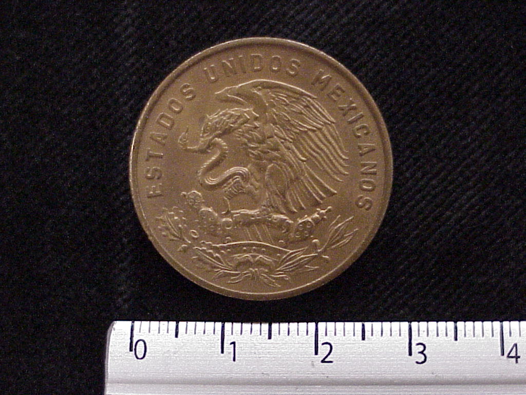 20 Centavos Cobre 1967 (anverso)