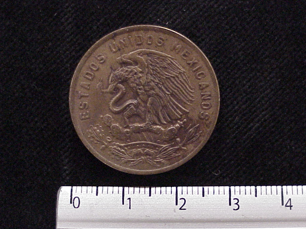 20 Centavos Cobre 1970 (anverso)