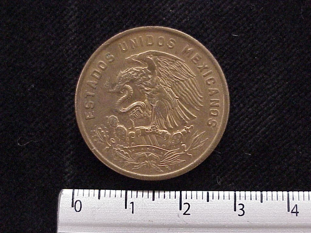 20 Centavos Cobre 1971 (anverso)
