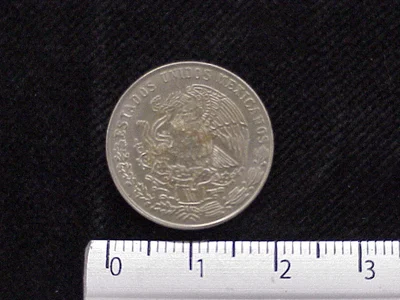 20 Cuproníquel 1976 . Inventario Banxico 12148 (anverso)