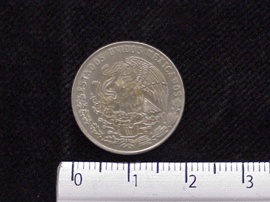 20 Cuproníquel 1976 . Inventario Banxico 12148 (anverso)