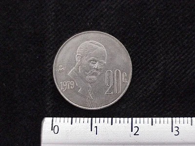 20 Centavos Cuproníquel 1979