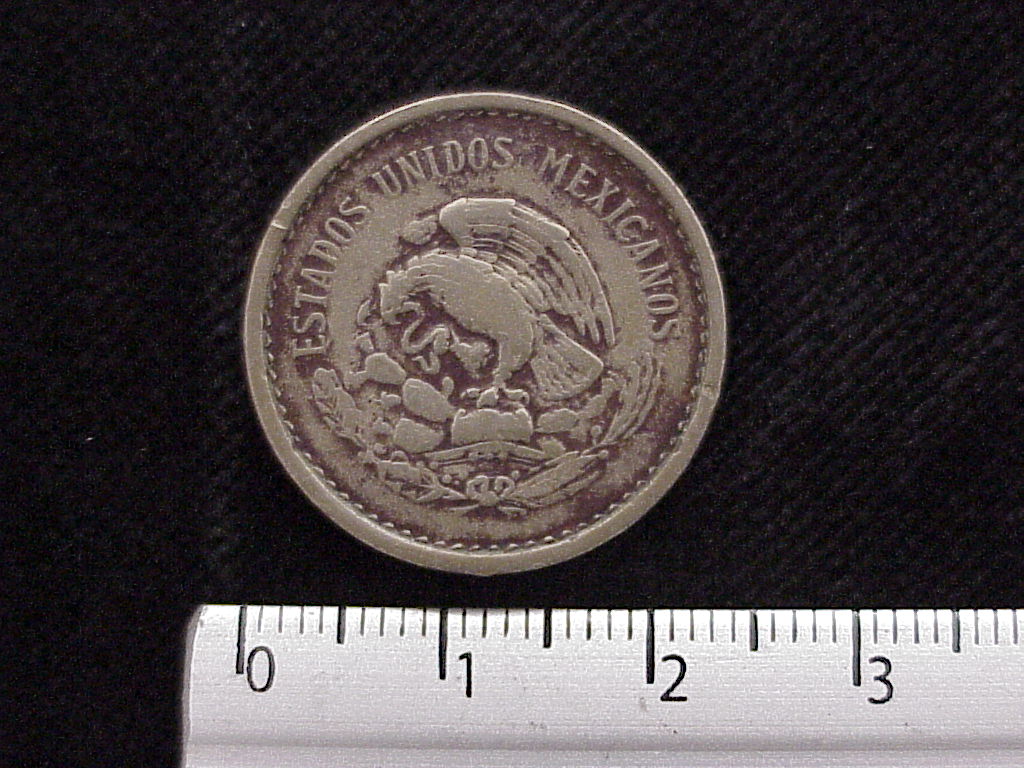 10 Cuproníquel 1938 . Inventario Banxico 12224 (anverso)