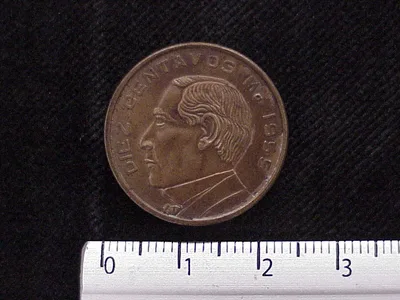 10 Centavos Cobre 1955 (reverso)