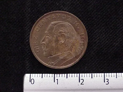 10 Centavos Cobre 1957 (reverso)