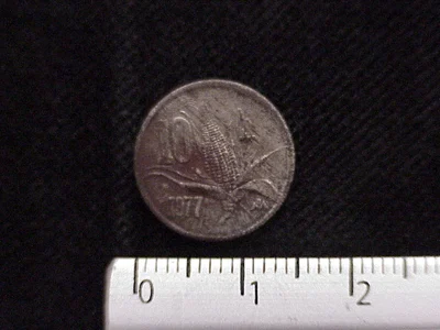 10 Centavos Cuproníquel 1977