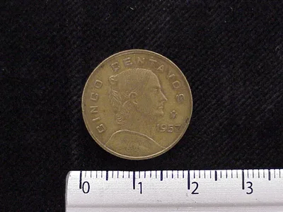 5 Centavos Cobre 1957 (reverso)