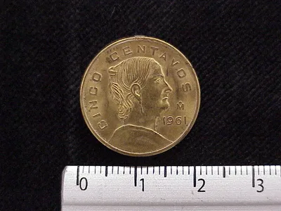 5 Centavos Cobre 1961 (reverso)