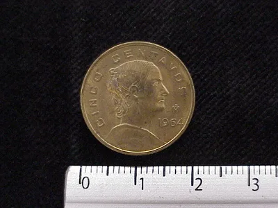 5 Centavos Cobre 1964 (reverso)