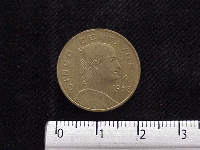 5 Centavos Cobre 1968 (reverso)