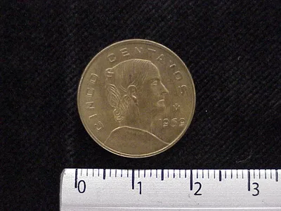 5 Centavos Cobre 1969 (reverso)