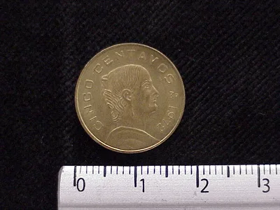 5 Centavos Cobre 1972 (reverso)