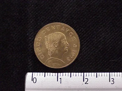 5 Centavos Cobre 1973 (reverso)