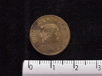 5 Centavos Cobre 1975 (reverso)