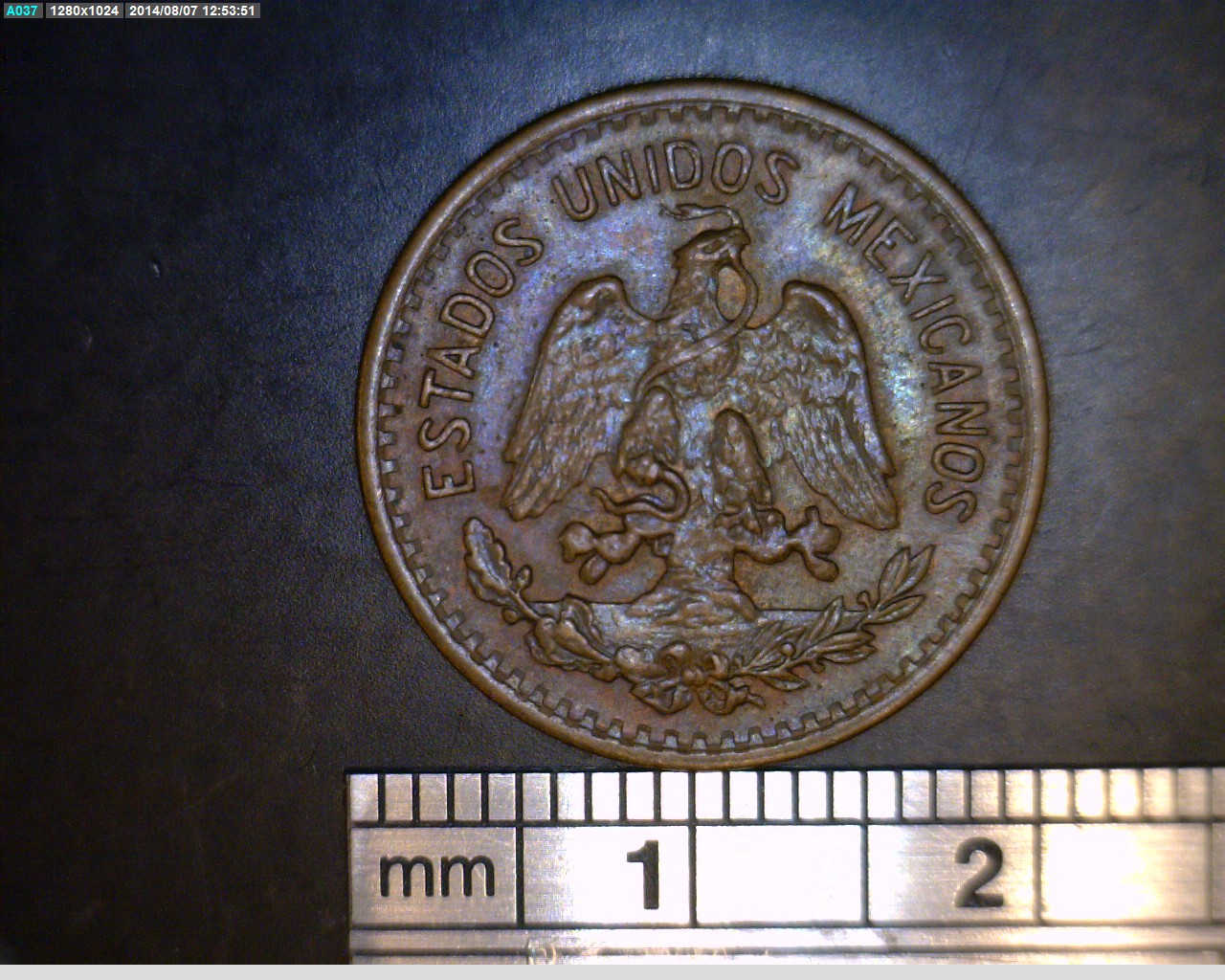 1 Centavos Cobre 1947 (anverso)