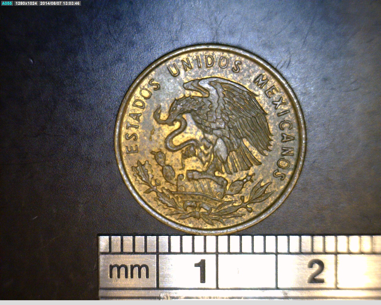 1 Centavos Cobre 1950 (anverso)