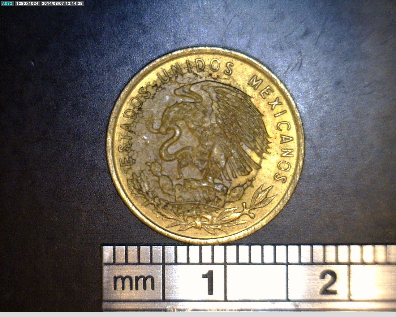 1 Centavos Cobre 1954 (anverso)