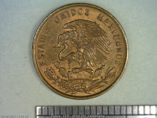 1 Centavos Cobre 1960 (anverso)