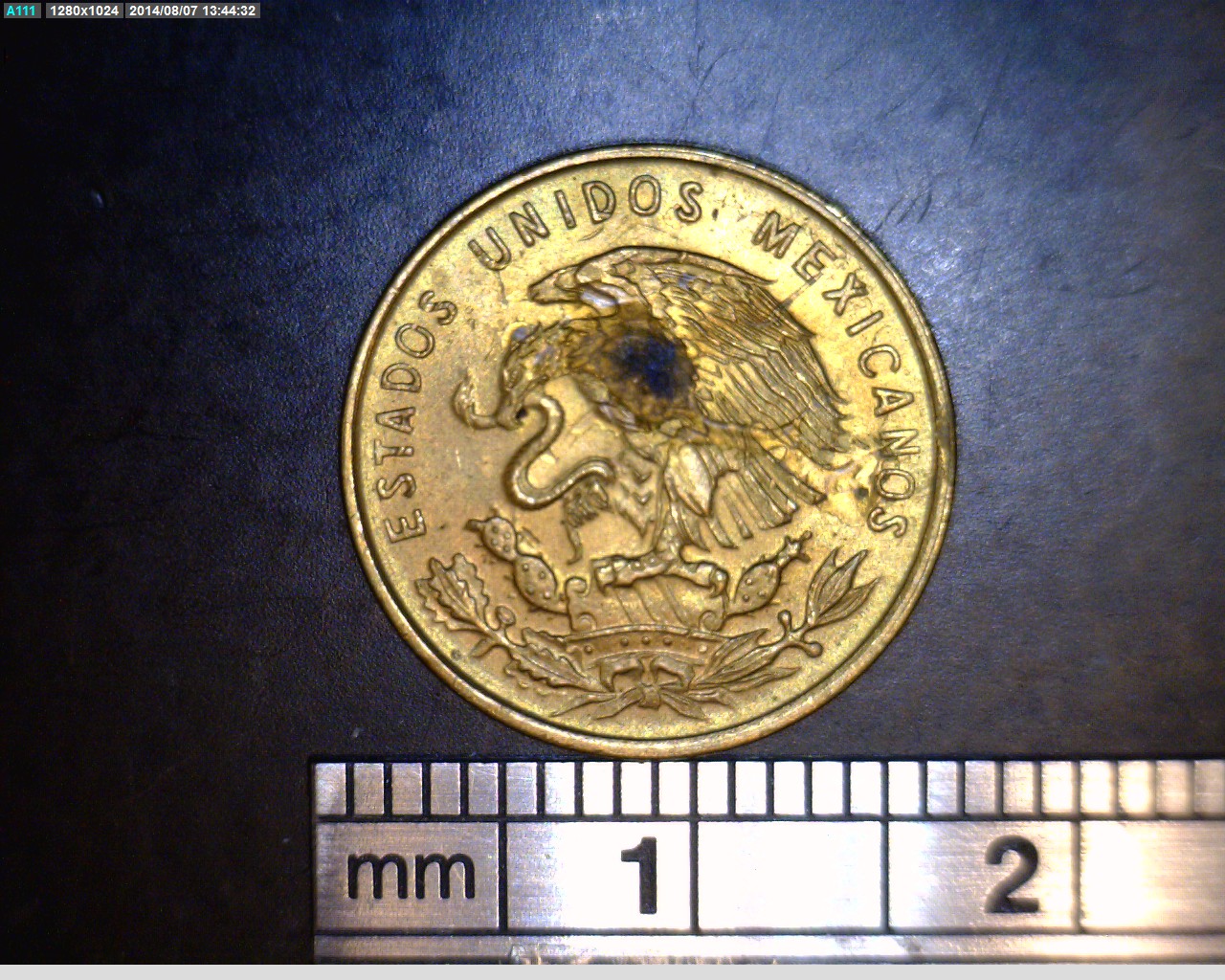 1 Centavos Cobre 1962 (anverso)