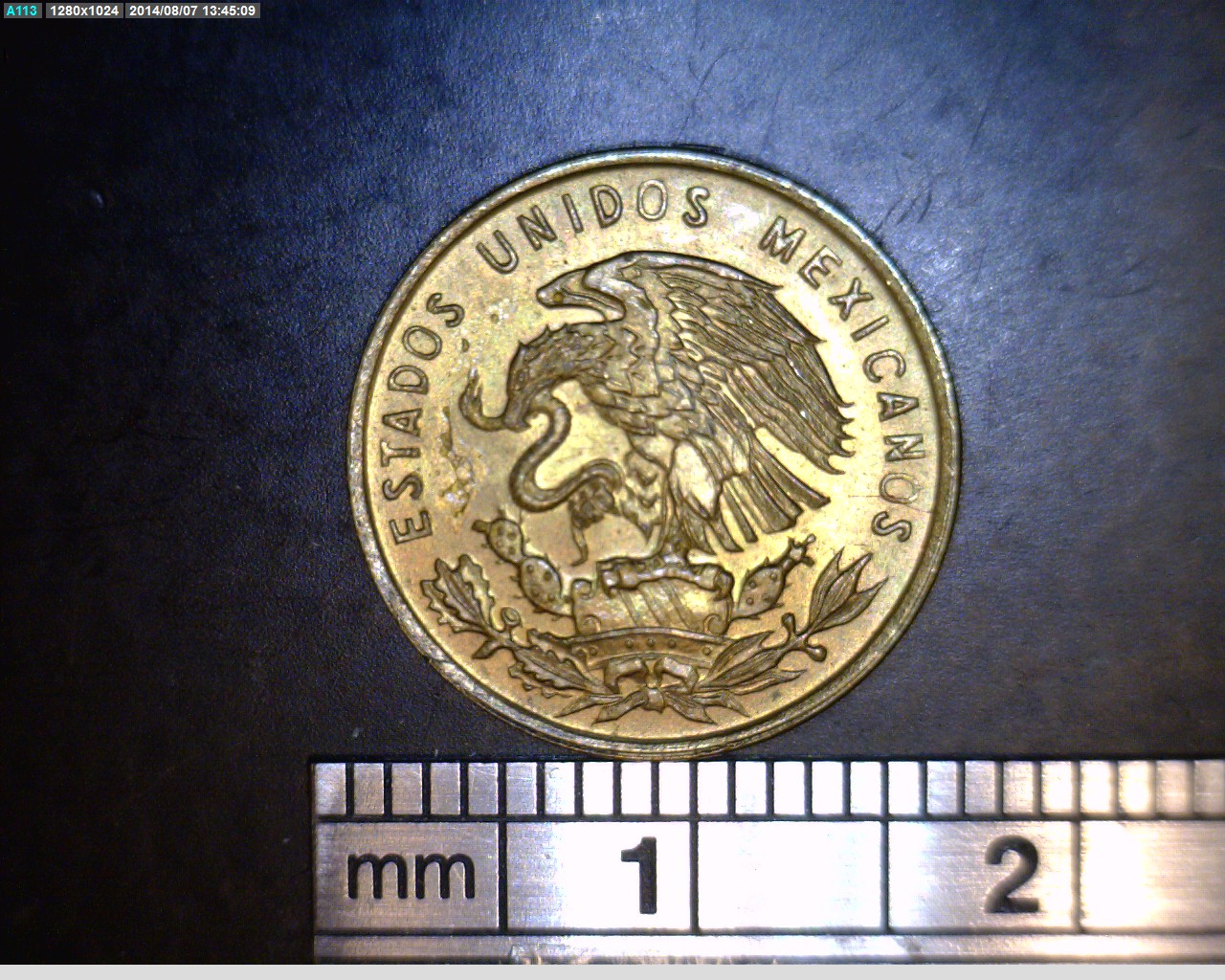 1 Centavos Cobre 1963 (anverso)
