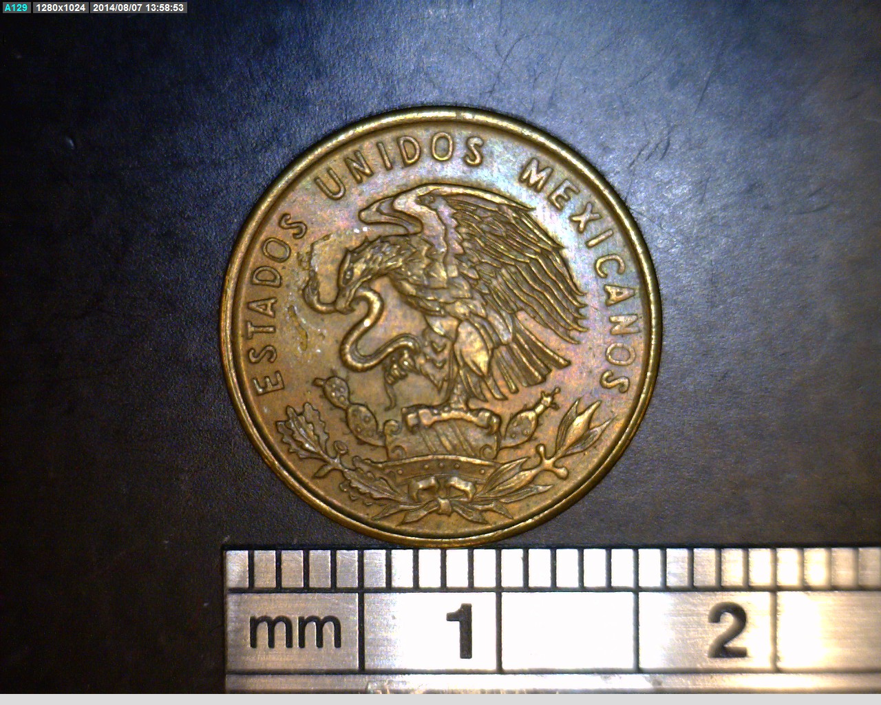 1 Centavos Cobre 1966 (anverso)
