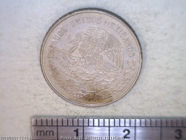 20 Cuproníquel 1972 . Inventario Banxico 15149 (anverso)
