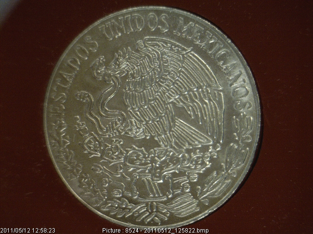 5 Pesos Cuproníquel 1978 (anverso)