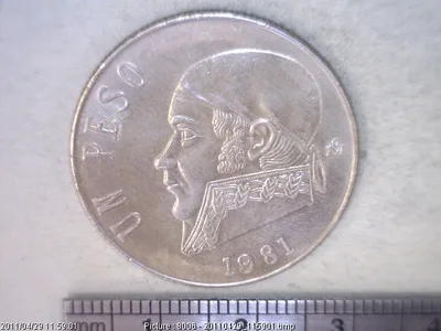 1 Peso Cuproníquel 1981 (reverso)