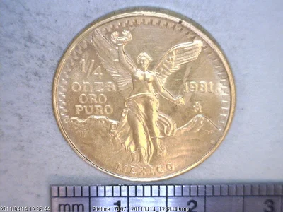 1/4 Onza Libertad Oro 1981