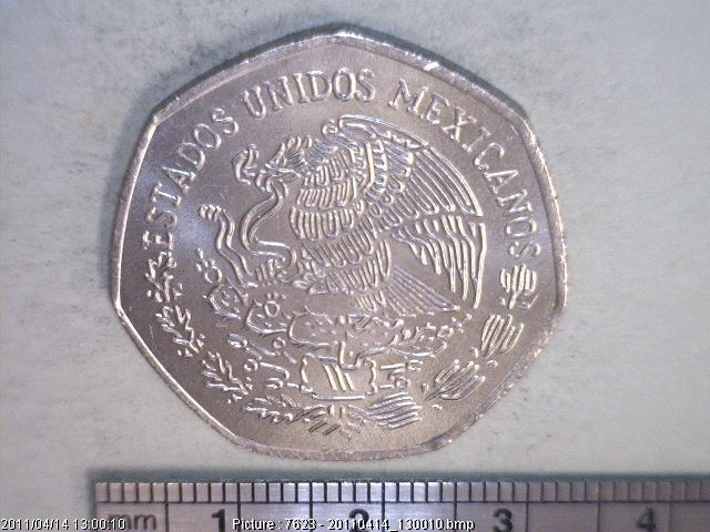 10 Pesos Cuproníquel 1982 (anverso)