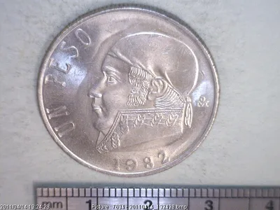 1 Peso Cuproníquel 1982 (reverso)