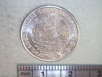 20 Cuproníquel 1982 . Inventario Banxico 15893 (anverso)