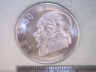 1 Peso Cuproníquel 1983 (reverso)