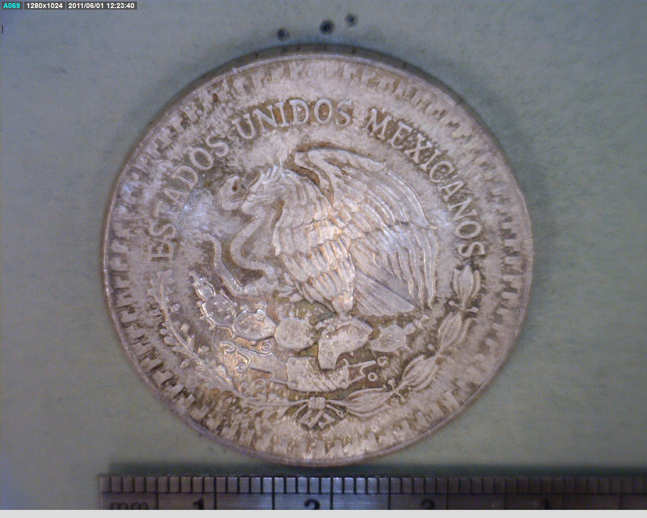 1 oz Libertad Plata 1985 · Inventario Banxico 16029 (anverso)