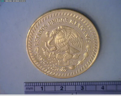 1 oz Libertad Oro 1982 · Inventario Banxico 16081 (anverso)