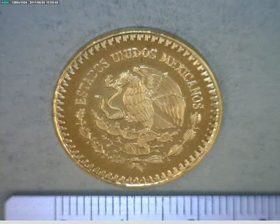 1/4 oz Libertad Oro 1982 · Inventario Banxico 16132 (anverso)