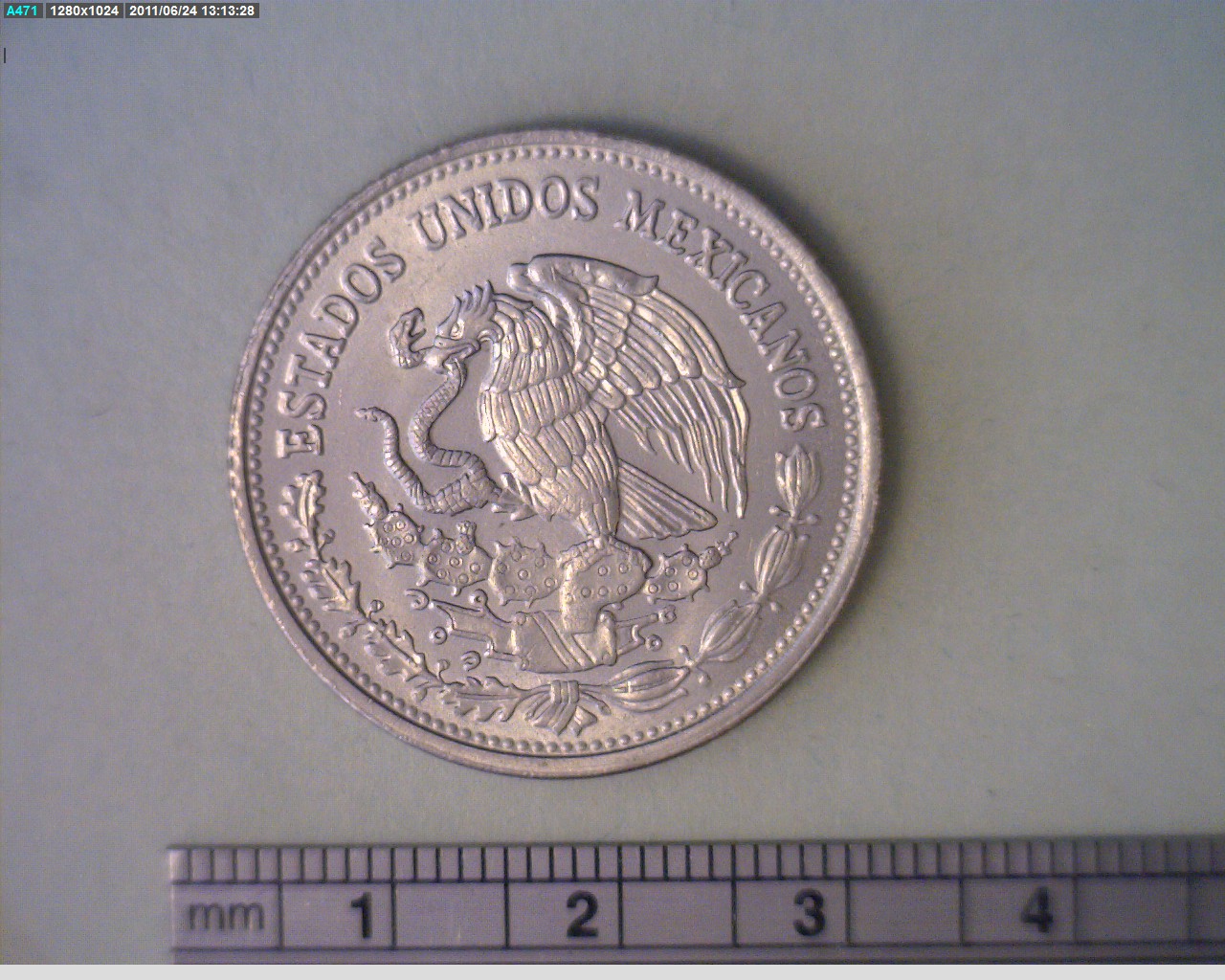 500 Pesos Cuproníquel 1986 (anverso)