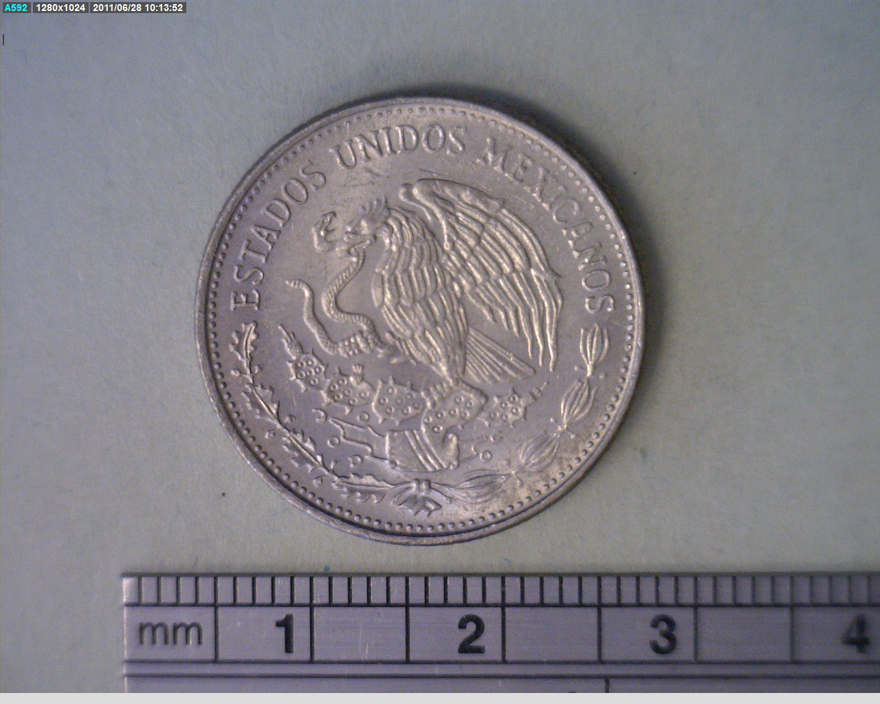 50 Pesos Juárez Cuproníquel 1988 (anverso)