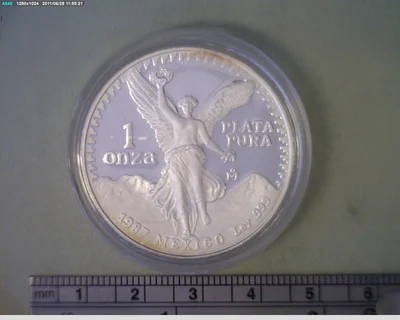 1 Onza Libertad Plata 1987