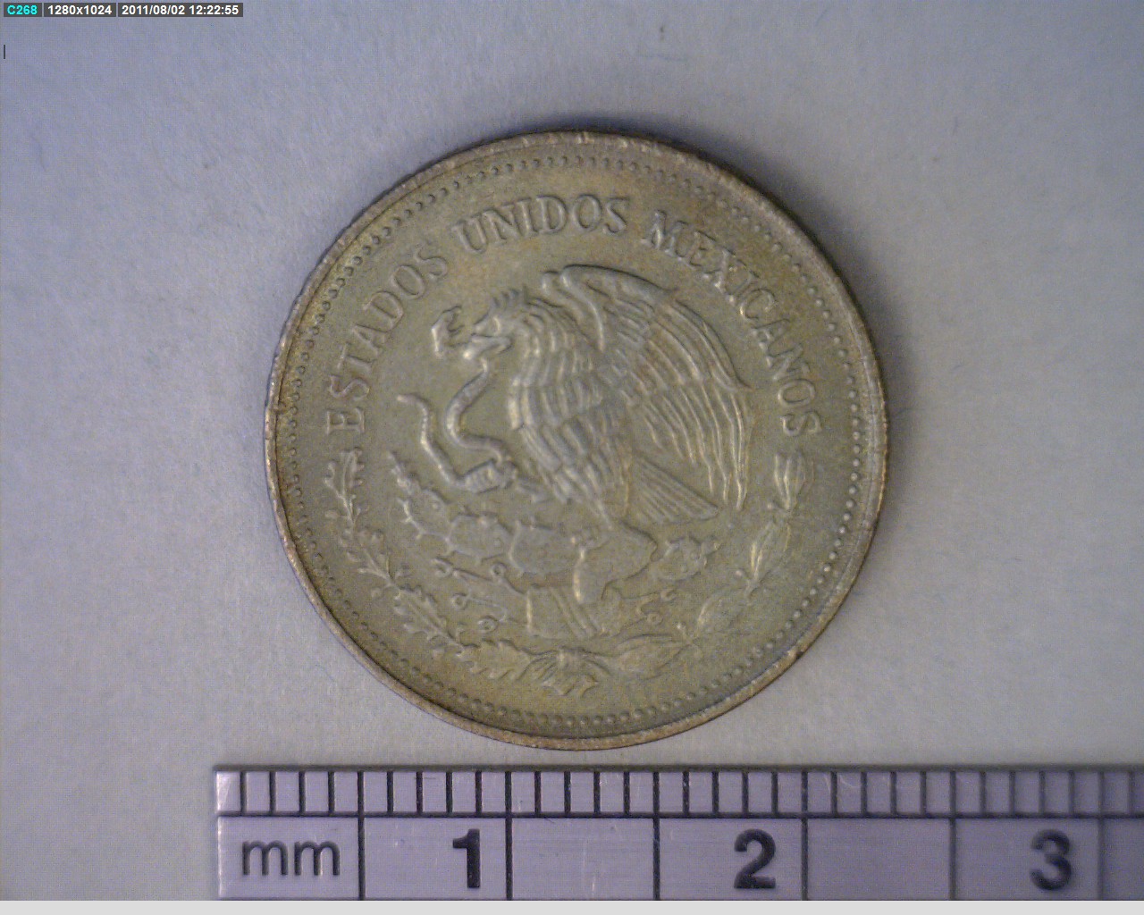 20 Pesos Cuauhtémoc Bronce Aluminio 1990 (anverso)