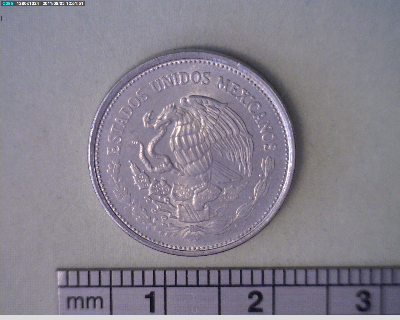 10 Pesos Hidalgo Acero inoxidable 1989 (anverso)