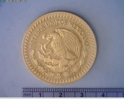 1 oz Libertad Oro 1983 · Inventario Banxico 16560 (anverso)